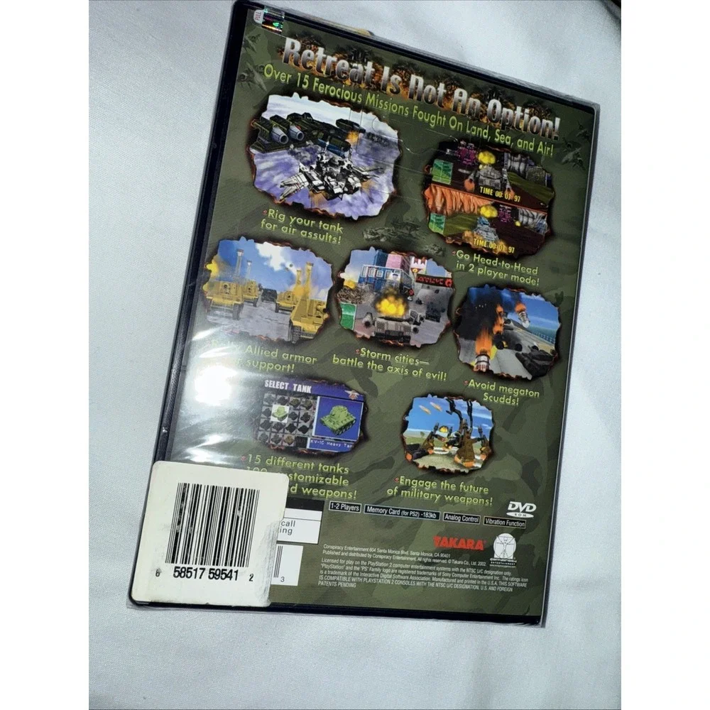 Seek and Destroy Video Game PS2 Sony Playstation 2 Brand New Rated T For Teen